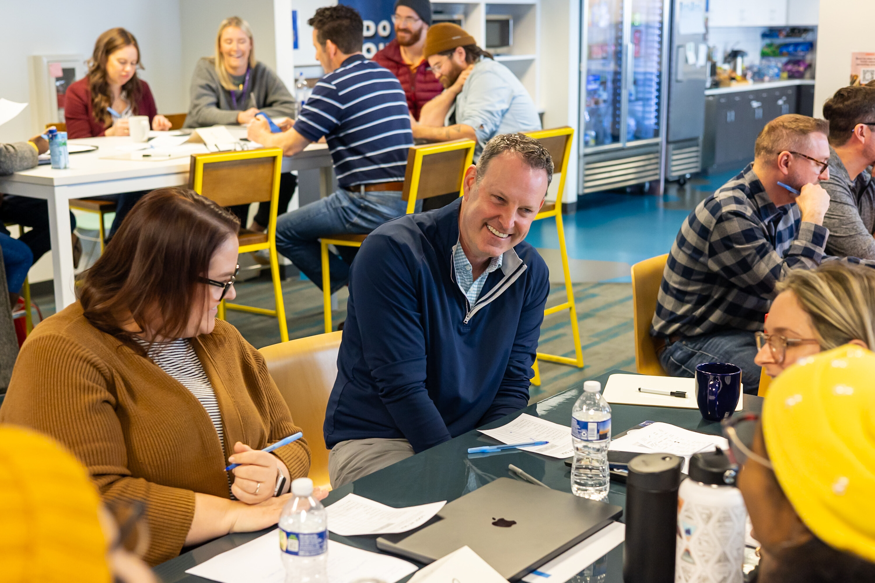 Marc Ginsberg at the CallRail office