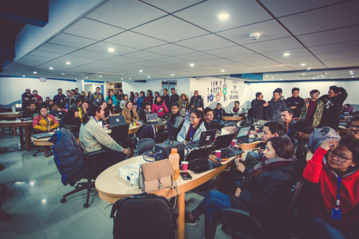 CloudFactory workers