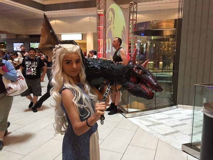 Daenaerys and her dragon