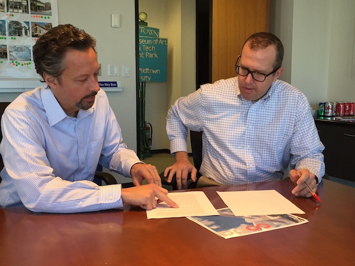 midtown-alliance-ceo-kevin-green-left-and-dir-of-communications-brian-carr