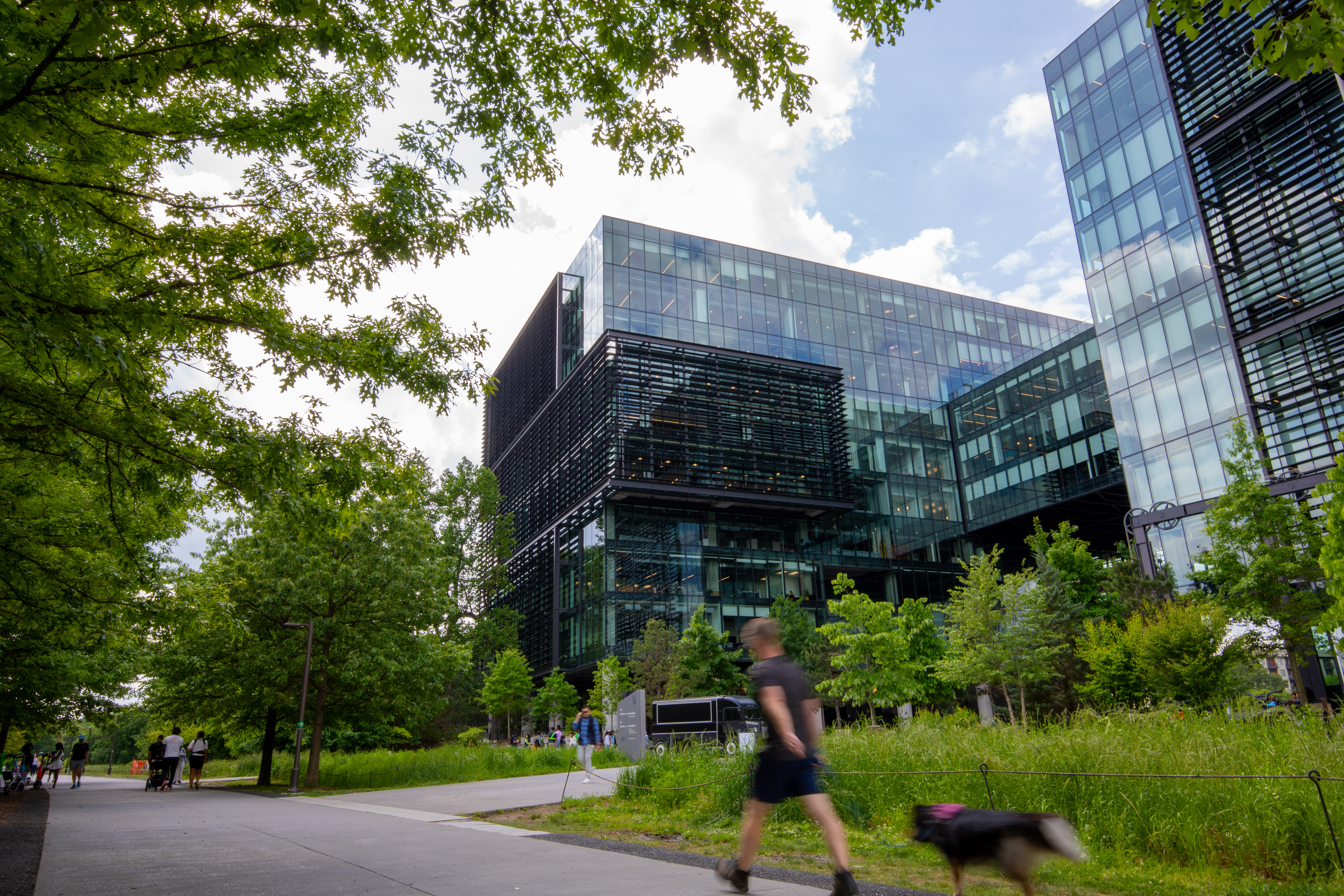 A look at OneTrust's new office space as seen from the Eastside Beltline Trail (photo credit: Jonathan Avrit)