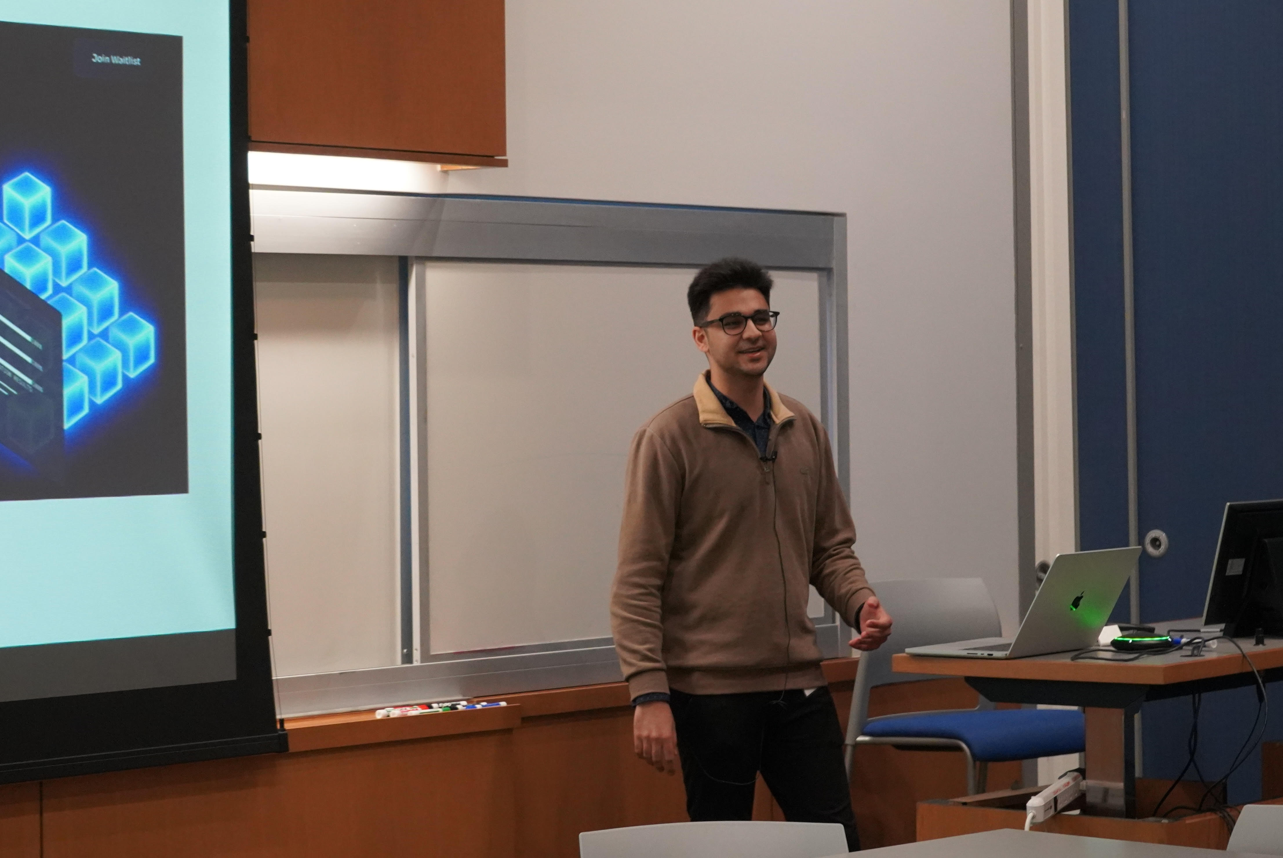  Krish Wadhwani, CEO and co-founder of Adviser Labs.