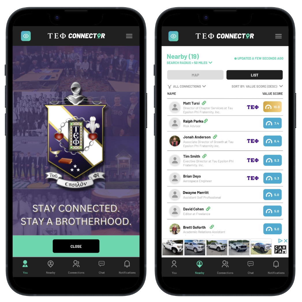 TEP and Connector example photo