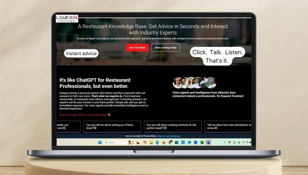 Running a Restaurant is Hard. This ATL Expert Wants to Make It Easier with Conversational AI.