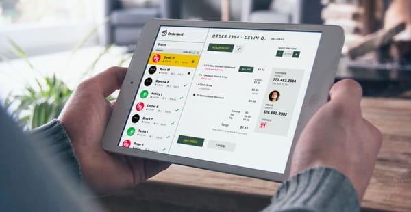 As Food Delivery Grows, Atlanta-based OrderNerd Looks To Help Restaurants Escape "Tablet Hell"