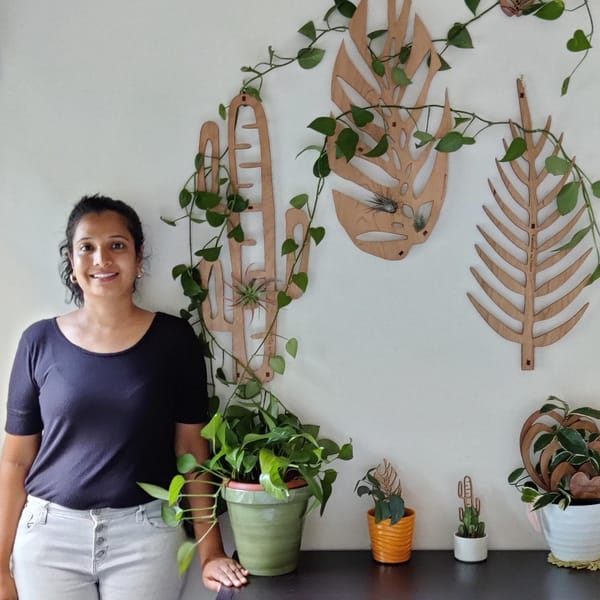 This PhD "Plant Mom" Designed A Better Trellis For Your Indoor Garden