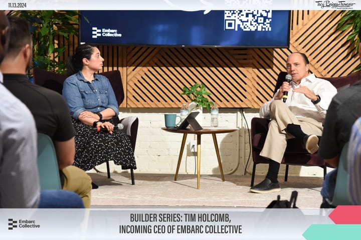 Tampa's Startup Hub Embarc Collective Welcomes Tim Holcomb as Incoming CEO