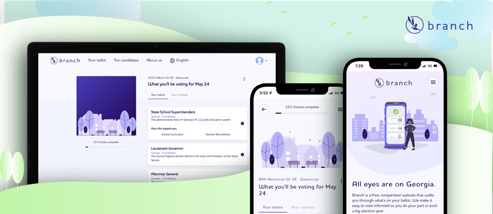 Your Ballot, Explained, Thanks To Atlanta-based Tech Platform Branch Politics