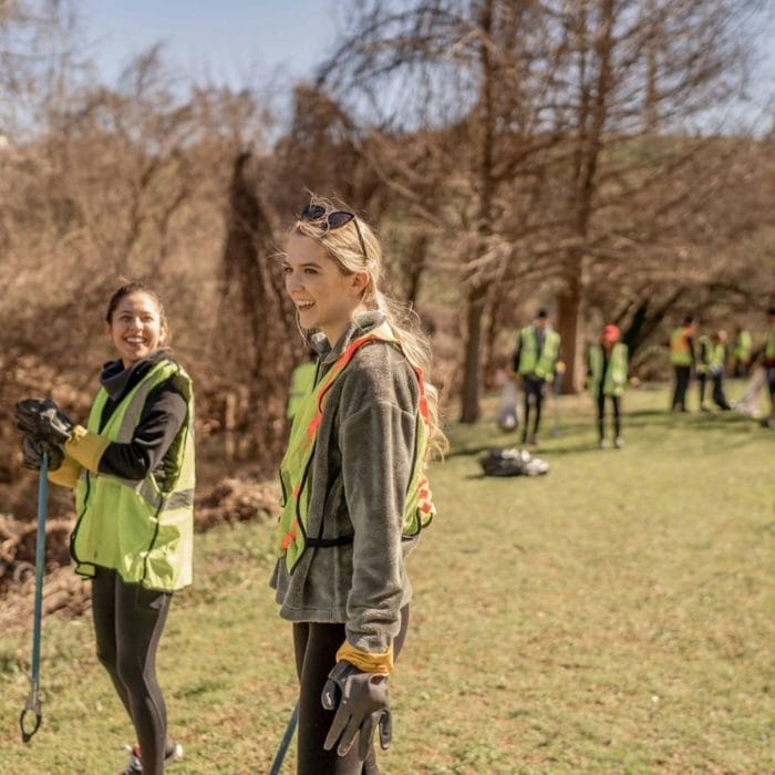A Lean Mean, Cleanup Machine: Community Bucket Kicks Off 'Tech Gives Back' By Going Green