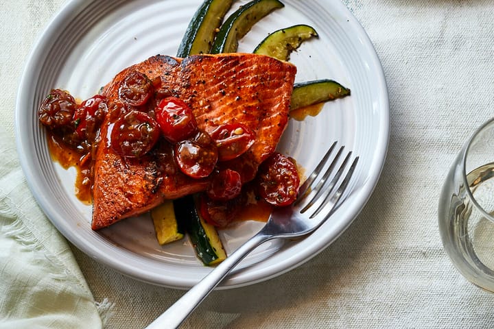 LVNGbook Sauteed Salmon