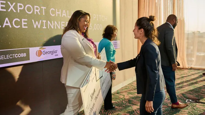 Three Atlanta Companies Net $30K on Export Challenge Pitch Day