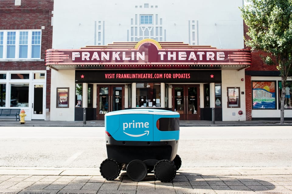 Amazon’s Scout Delivery Robot Rolls Out in Atlanta & Franklin, Tennessee