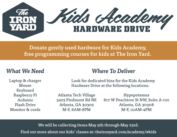 Hardware Drive for Kids Academy