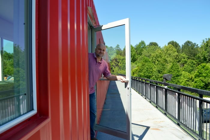 Atlanta's Boxcar Offices | Small Work Spaces With A Killer View