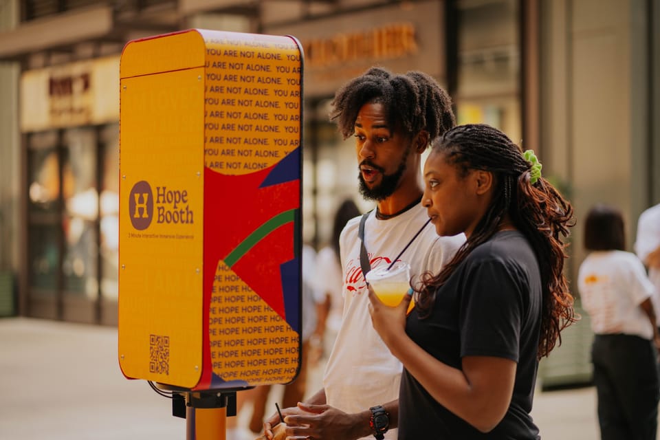 Old School Phone Booths Get A Tech Upgrade To Help Bring Hope To The World
