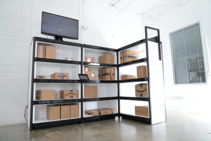 HelloPackage's Intelligent Shelving Unit Is the Package Storage Your Apartment Complex Needs