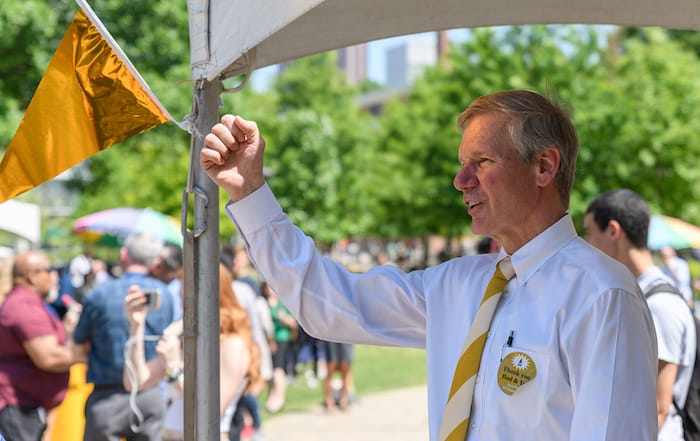 Outgoing Georgia Tech President Bud Peterson Reflects On Innovation, Cooperation, and Waffle House As An Economic Growth Engine