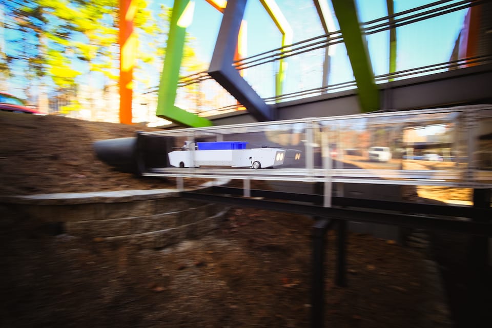 The Future of food delivery is...underground?