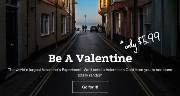 The World's Largest Valentine's Day Experiment